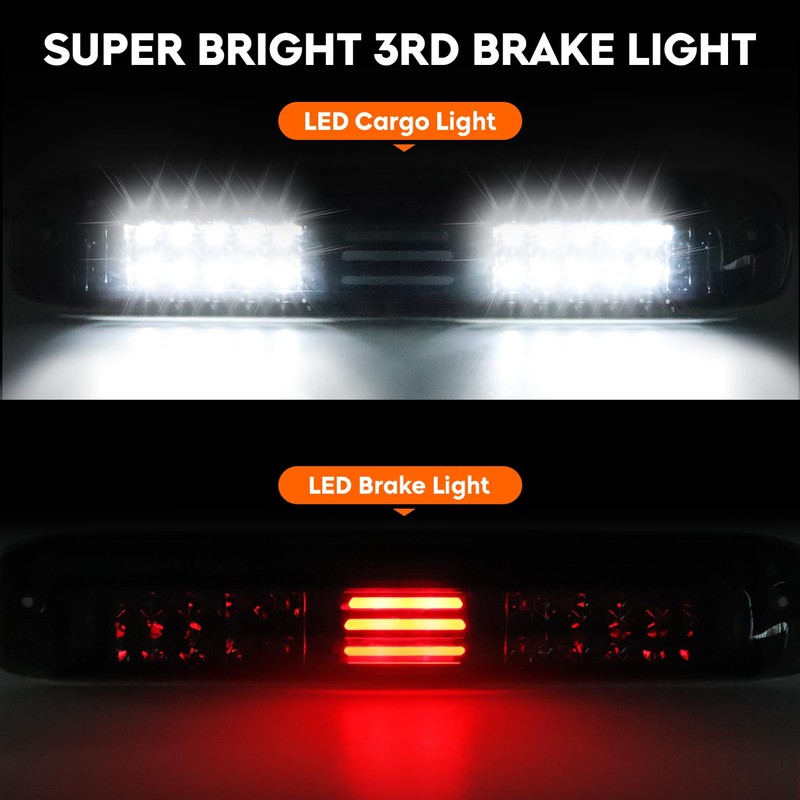 Tail Light + 3rd Brake Lamp for Chevy Silverado 1500