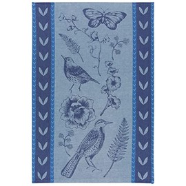 Now Designs Juliette Woven Cotton Jacquard Dishtowel W18 x L28in