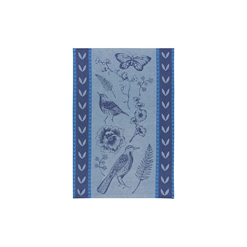 Now Designs Juliette Woven Cotton Jacquard Dishtowel W18 x L28in