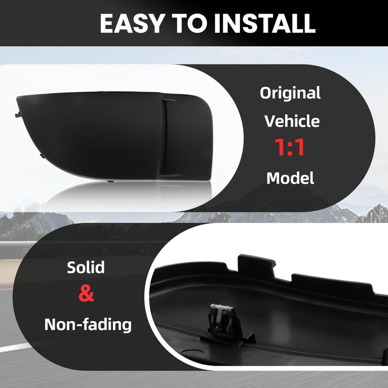 CZCJGD Fog Light Covers Compatible with Subaru Impreza STI WRX