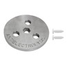Weighted Pool Skimmer Plate, Zinc Anode for Pool, Equipment Accessories
