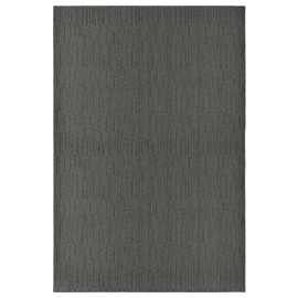 Pixel Cinder Gray 6 Ft. X 9 Ft. Area Rug by Garland Ideal for Living Rooms & Hallways, Stylish & Durable for High-Traffic Areas