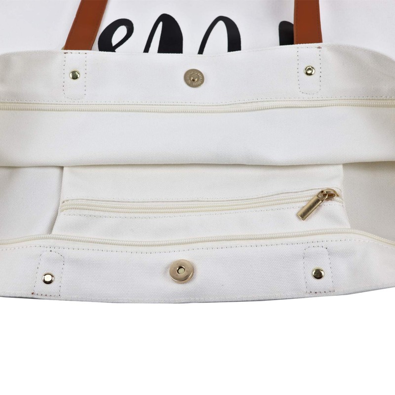 Lamyba Bride Tote Bag with Makeup Bag,Mrs Tote Bag,Bride Gifts/Bridal