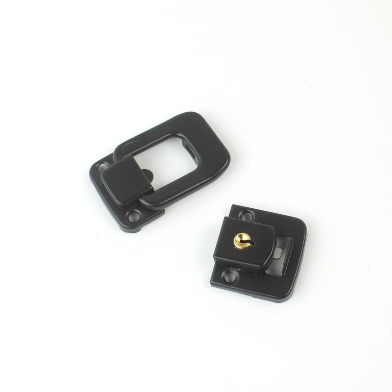 2x Square shape Drawbolt Closure Latch for Guitar Case with