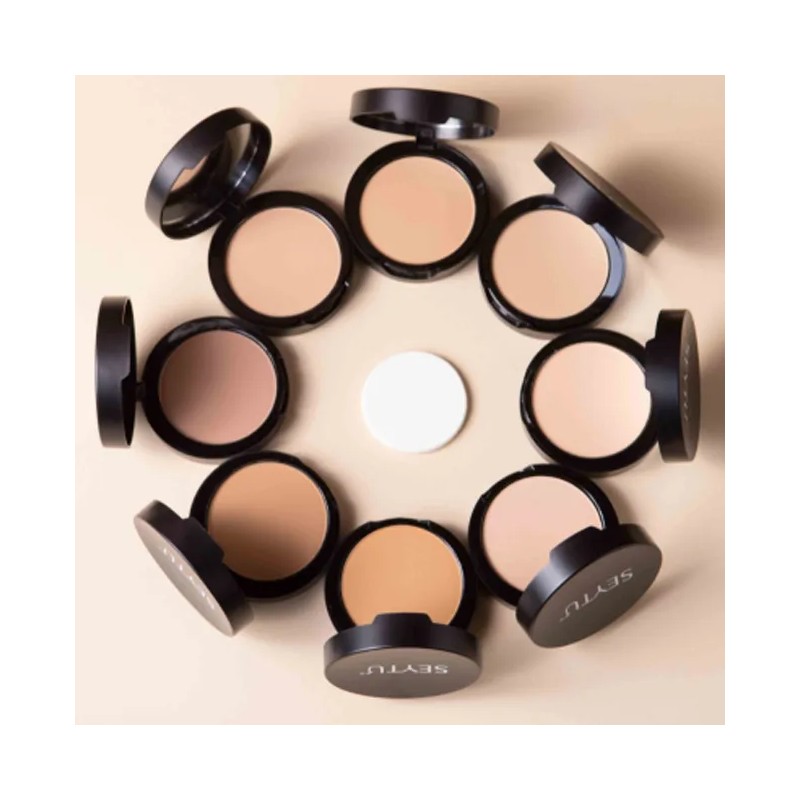 Maquillaje Compacto 2 En 1 Seytú Soft Honey