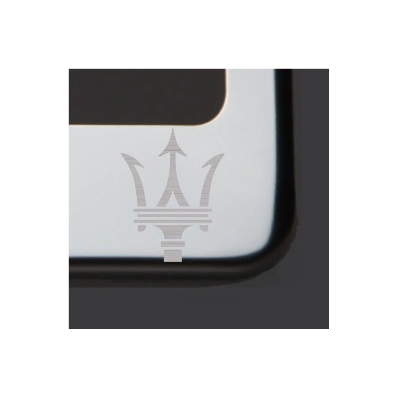 KA T304 Chrome Polished Maserati Laser Etched Engrave License Plate