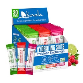 Kevala Electrolitos Sin Azúcar | Vitamina C y Prebióticos | Keto| 30 Sobres