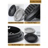 Bepisof 20PCS 2.09in（53mm）Silver Round Air Vents Mesh Hole Stainless Steel
