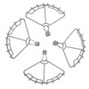 4PCS Propeller Guard Blade Protector Nylon Anti Collision Light Weight