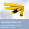 Ju-Sports BJJ Kindergürtel Belt, Yellow, 240