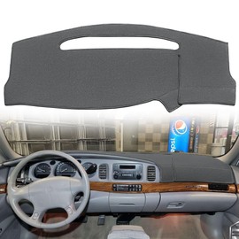Dash Cover Mat Custom Fit for Buick Lesabre Without Head Up Display Dashboard Pad Cap Carpet Protector K270 (Darkgray)
