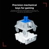 Rampage K60 Mechanical Gaming Keyboard – 62 Keys, Compact 60%