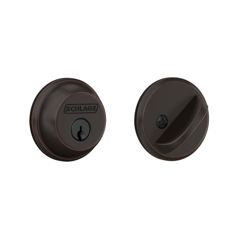 Schlage B60 N 716 Deadbolt, Keyed 1 Side, Highest Residential