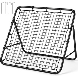UYTON Rebound Net Soccer Baseball Indoor Outdoor Biting Net Practice Equipment Independent Practice Return Net Gauge Fielding Trainer Tenios Handball Football Mini Game Wall Hitting Kids Goal Futsal