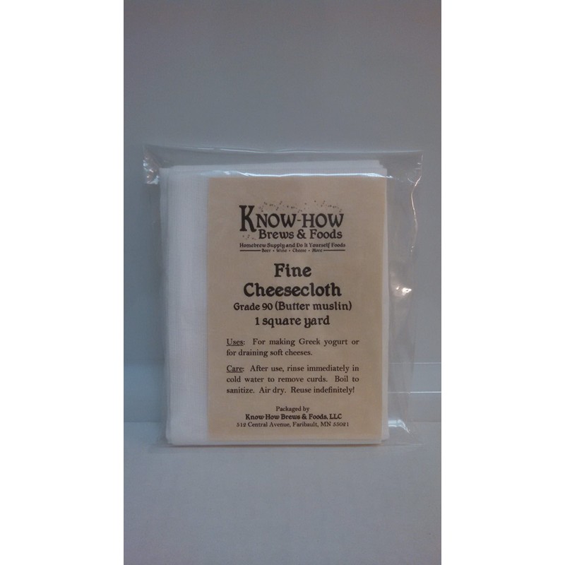 Greek Non-Dairy Yogurt Kit (culture and cheesecloth) - For Use