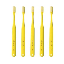 [Set of 25] Dental Oral Care Tuft 24 M (Medium) Yellow