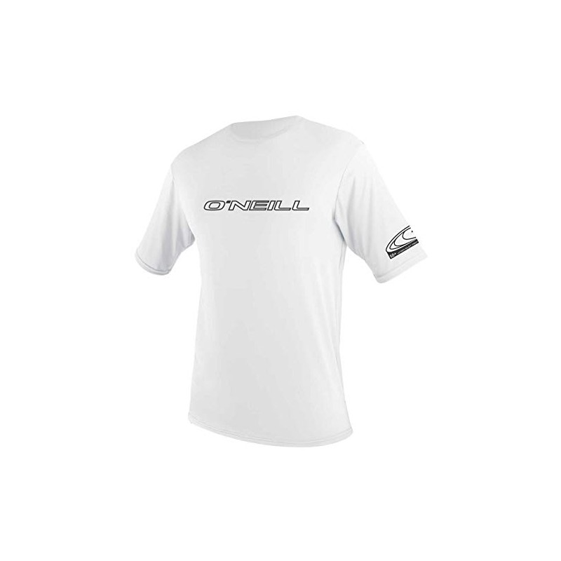 O'Neill Men’s Rash Vest - Basic Skins Short-Sleeved Rash T-Shirt,