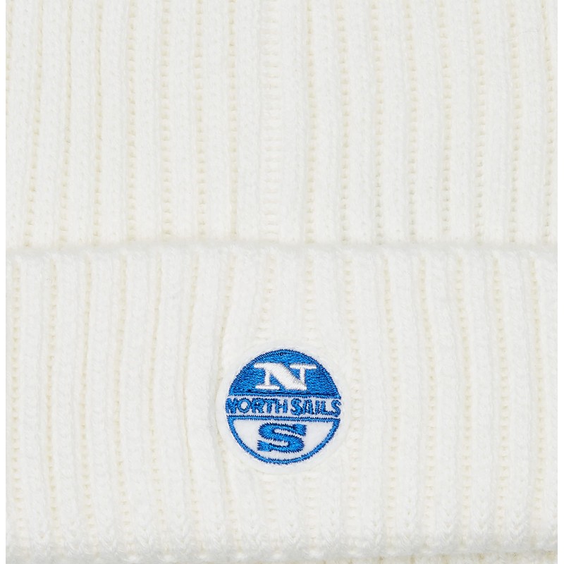 NORTH SAILS Mens Beanie Hat, Marshmallow