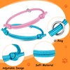 tonyg-p 12pcs Puppy ID Collars Whelping Collars Adjustable Puppy ID
