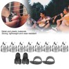 12Pcs Finger Picks Metal Celluloid Index Thumb Cots Guitar Playing