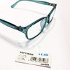 NEWカラー YGF74 イミテーションスワロ風ストーンが散りばめられた老眼鏡 (FOREST GREEN, 1.5)