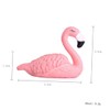 Baluue 3pcs Flamingo Nail Art Tip Stand Cute Manicure Display