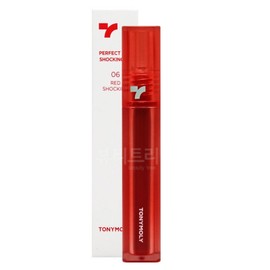 Tony Moly Perfect Lips Shocking Lip 06 Red Shocking / 토니모리 퍼펙트 립스 쇼킹 립 06 레드쇼킹