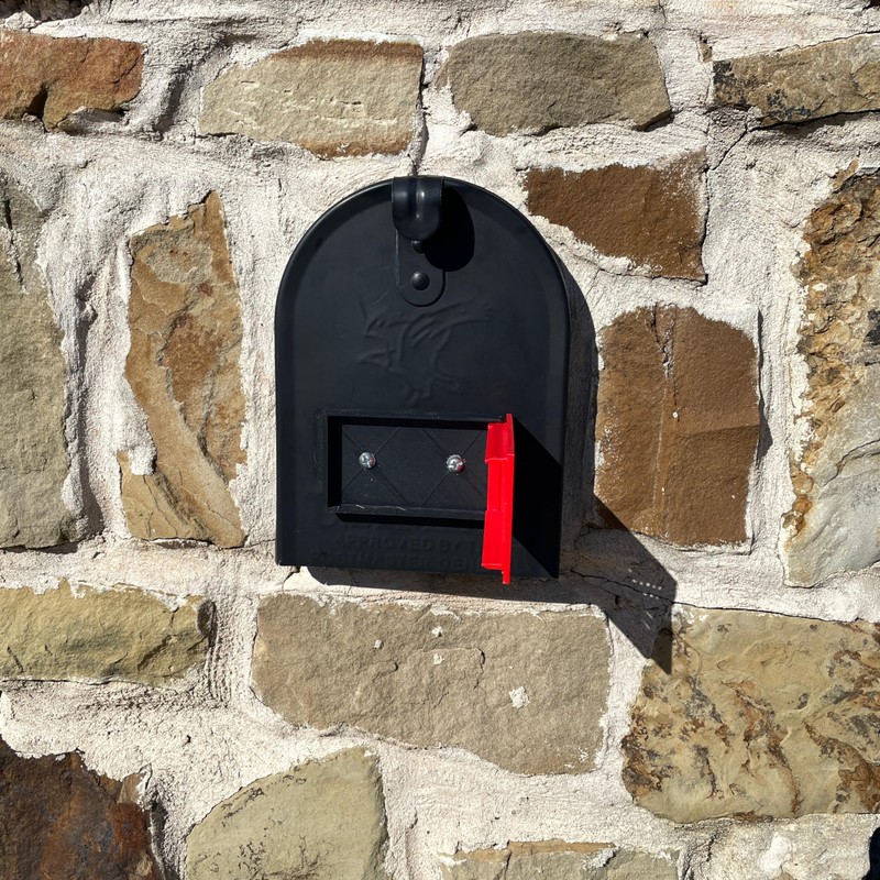 Texas Star Design Red Mailbox Flag Solution, 4.02" x 2.27"