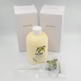 Avon Lot 2 Avon Cucina Fruits & Passion Moisturizing Hand Lotion Coriander Olive Tree