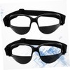 Kisangel 2pcs Anti-Low Head Training Glasses for Basketball Soft Plastic