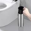 Toilet Brush and Brush Holder - Brushed Nickel Toilet Brush