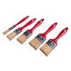 SAVY 5 x Flat Brushes for All Types of Paints,