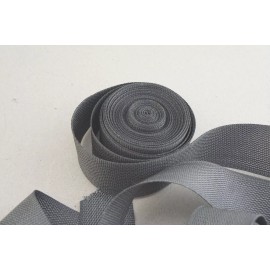 Unknown 10 Yards 1-1/2" Gray Polyester Webbing .025" Thick Lightweight