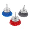 CIYODO 3pcs Polishing Wheel Brush for Furniture Grinding Removal and