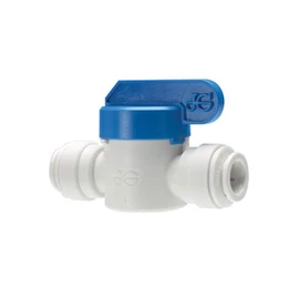 John Guest PP Shut Off Valve Connection 8 mm (One Supplied)