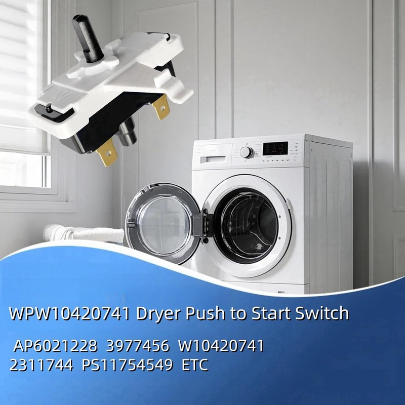 WP3977456 Start Switch 3977456 for Whirlpool 3977456 898073 for Whirlpool