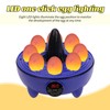 MUALROUS 8 Egg Incubator for Heating Eggs Poultry Chicken Egg