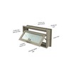 Crawl Space Vent - for 16" x 8" Foundation Openings