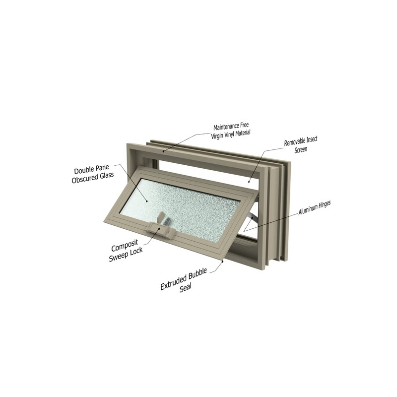 Crawl Space Vent - for 16" x 8" Foundation Openings