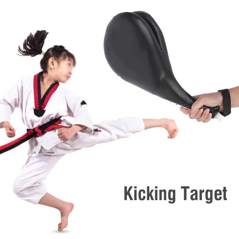 1Pcs PU Taekwondo Kicking Target Boxing Foot Kick Pad for