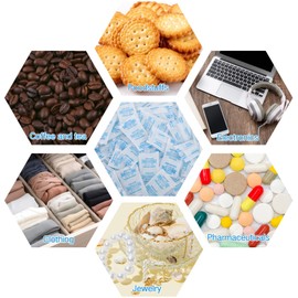 1 g x 250 pieces silica gel bags, desiccant silica gel, silica gel packets, dry bags food, silica balls for food, daily needs, food