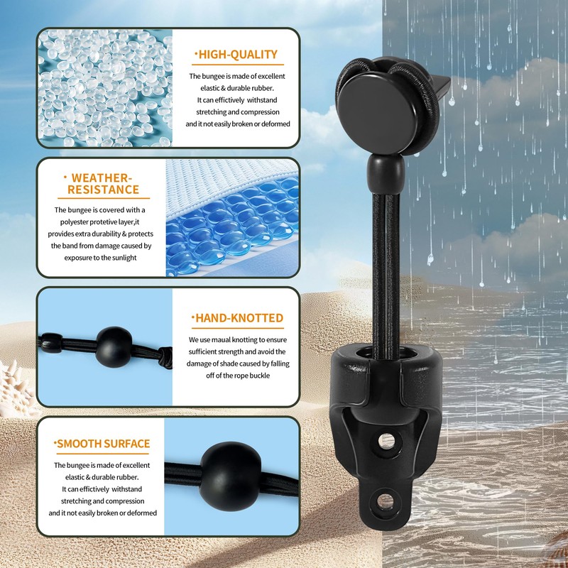 Shade Replacement Parts with Tie Downs,Weather Resistance,Same Size as Original,Compatible