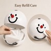 Smiley Face Tissue Box Holder for Home - Light Luxury