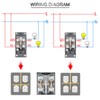 Youmile 3pcs ME-9101 Flexible Coil Spring Rod Momentary Limit Switch