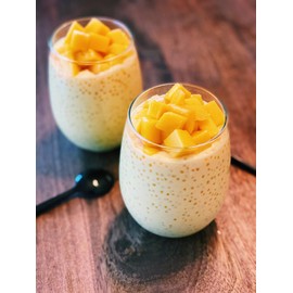 Small Tapioca Boba Pearls (Sago Balls) from Cassava - Create Chewy Perfection in Taiwanese Bubble Boba Milk Tea, Tapioca Pudding, Desserts, and More - Translucent & Flavor-Absorbent - Ideal for Soup or Sauce Thickening - Gluten-Free, Vegan-Friendly & Incredibly Versatile