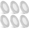RV Recessed Mount Ceiling Light 2.7”12V Down Light for Camper