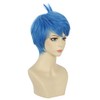 VGbeaty Adult Short Blue Wig Women Cospaly costume Halloween Wig