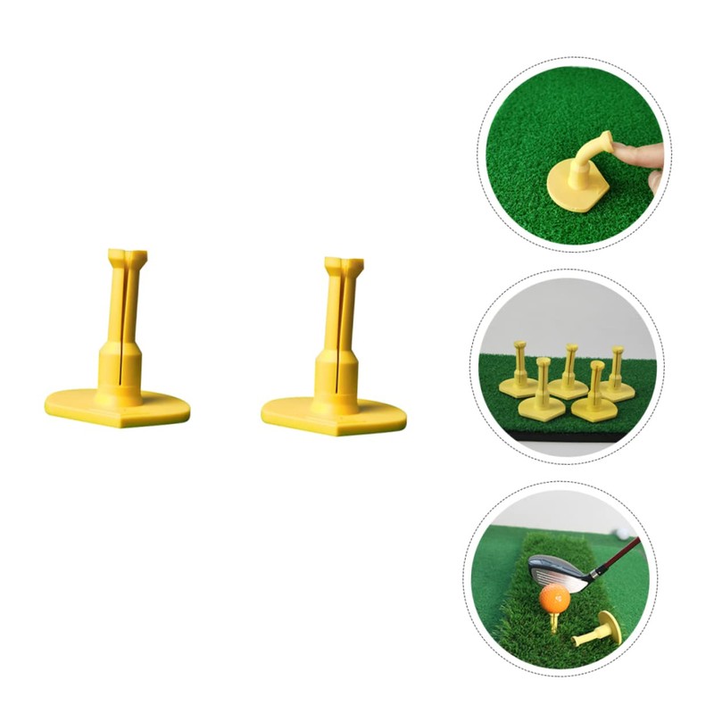 KOMBIUDA 3pcs Golf Practice Holder Tee Accessory for Training and