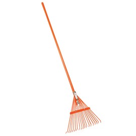 A.M. Leonard Spring Rake, 18 Inches/18 Tines, 54 Inch Length, Composite Handle