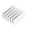 100pcs 9x4x9mm Aluminum Heat Sink Radiator with Adhesive for Amplifier